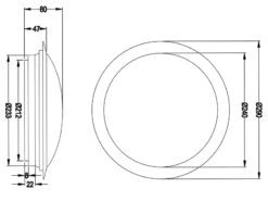 Trio Leuchten LED Deckenleuchte UMBERTO In Schwarz Ø 29cm, IP44 - Badlampen -Heimbeleuchtung Angebote led deckenleuchte umberto in schwarz 29cm ip44 bad 7