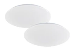 Heimbeleuchtung Angebote -Heimbeleuchtung Angebote led deckenleuchten 2er set flach dimmbar ueber lic 1