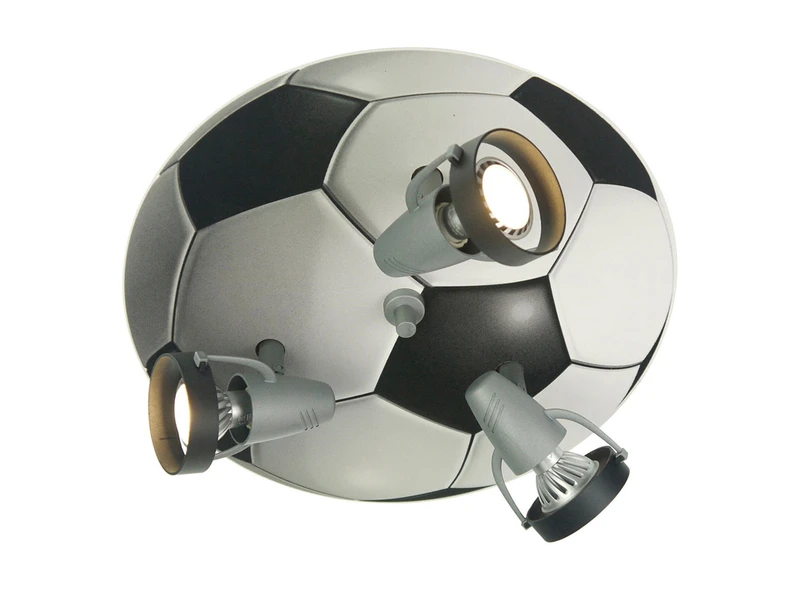 Niermann LED Deckenstrahler FUSSBALL 3flammig, Spots Schwenkbar, Fussball-Strahler 1 Niermann LED Deckenstrahler FUSSBALL 3flammig, Spots Schwenkbar, Fussball-Strahler