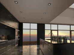 Trio Leuchten LED Einbaustrahler PAMIR Eckig Schwenkbar Dimmbar Schwarz 5,5W Deckenbeleuchtung -Heimbeleuchtung Angebote led einbaustrahler pamir eckig schwenkbar dimmbar 1 11