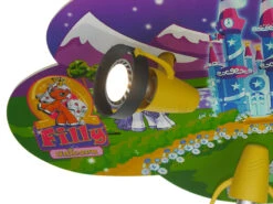 Niermann LED Kinderzimmer Deckenleuchte Einhorn Filly, 3-flammig, Schwenkbare Spots -Heimbeleuchtung Angebote led kinderzimmer deckenleuchte einhorn filly 3 fla 3