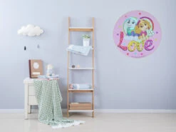 Niermann LED Kinderzimmer Wandlampe Ø 25cm In Rosa Multicolor - Die Super Hunde -Heimbeleuchtung Angebote led kinderzimmer wandlampe 25cm in rosa multicolor 2