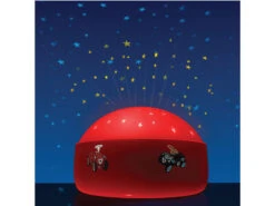 Niermann LED Nachtlicht BOBBY CAR, Sternprojektor, LED-Farbwechsler Mit 3 Farben