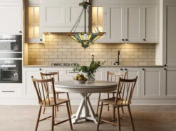 MeineWunschleuchte LED Pendelleuchte Im Tiffany Design Mit Buntem Echtglas 3-flammig, Ø44,5cm 12 MeineWunschleuchte LED Pendelleuchte Im Tiffany Design Mit Buntem Echtglas 3-flammig, Ø44,5cm -Heimbeleuchtung Angebote led pendelleuchte im tiffany design mit buntem ech 5