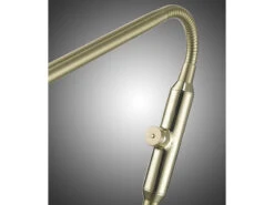 Trio Leuchten LED Stehleuchte BERGAMO Messing Flexibel Sensordimmer - Höhe 135cm -Heimbeleuchtung Angebote led stehleuchte bergamo messing flexibel sensordim 3