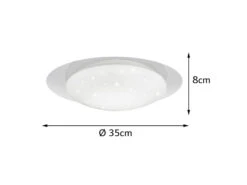 Reality Leuchten LED Sternenhimmel Deckenlampe FRODO Ø35cm Fernbedienung, 2700-5500K Dimmbar 12 Reality Leuchten LED Sternenhimmel Deckenlampe FRODO Ø35cm Fernbedienung, 2700-5500K Dimmbar -Heimbeleuchtung Angebote led sternenhimmel deckenlampe frodo 35cm fernbedie 2