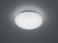 Trio Leuchten LED Sternenhimmel Deckenleuchte PAOLO In Weiß Ø 37cm, IP44 - Badlampen -Heimbeleuchtung Angebote led sternenhimmel deckenleuchte paolo in weiss 37c 2
