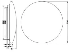 Trio Leuchten LED Sternenhimmel Deckenleuchte PAOLO In Weiß Ø 37cm, IP44 - Badlampen -Heimbeleuchtung Angebote led sternenhimmel deckenleuchte paolo in weiss 37c 7