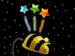 Niermann LED Tischleuchte STARBEE Mit Dimmer Tolle Lichteffekte Durch LED-Farbwechsler -Heimbeleuchtung Angebote led tischleuchte starbee mit dimmer tolle lichteff 3