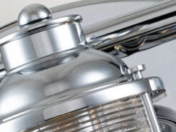 MeineWunschleuchte LED Wandleuchte In Chrom Für Badezimmer & Wohnraum, Breite 61cm -Heimbeleuchtung Angebote led wandleuchte in chrom fuer badezimmer wohnraum 1 7