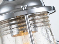 MeineWunschleuchte LED Wandleuchte In Chrom Für Badezimmer & Wohnraum, Breite 61cm -Heimbeleuchtung Angebote led wandleuchte in chrom fuer badezimmer wohnraum 1 9