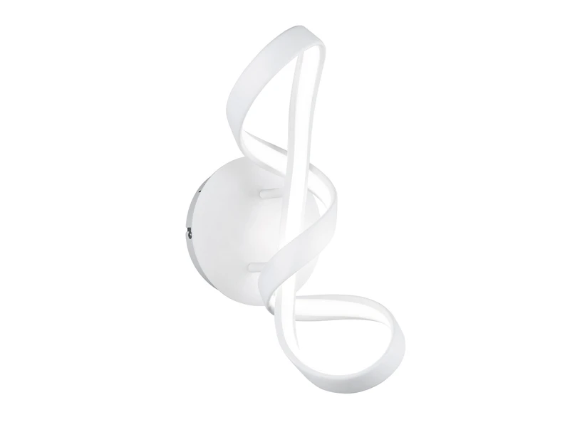 Reality Leuchten LED Wandleuchte PERUGIA Metall Weiß Matt 3 Stufen Dimmer - Höhe 40cm 2 Reality Leuchten LED Wandleuchte PERUGIA Metall Weiß Matt 3 Stufen Dimmer - Höhe 40cm – Bild 2