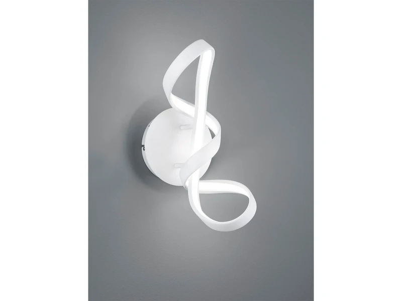 Reality Leuchten LED Wandleuchte PERUGIA Metall Weiß Matt 3 Stufen Dimmer - Höhe 40cm 3 Reality Leuchten LED Wandleuchte PERUGIA Metall Weiß Matt 3 Stufen Dimmer - Höhe 40cm – Bild 3