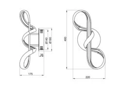 Reality Leuchten LED Wandleuchte PERUGIA Metall Weiß Matt 3 Stufen Dimmer - Höhe 40cm 12 Reality Leuchten LED Wandleuchte PERUGIA Metall Weiß Matt 3 Stufen Dimmer - Höhe 40cm -Heimbeleuchtung Angebote led wandleuchte perugia metall weiss matt 3 stufen 5