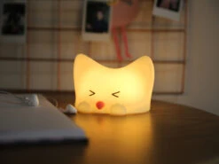 Niermann Nachtlicht CATTY CAT, Per USB Aufladbar, Dimmbar, 7 Lichtfarben, Mit Soundeffekt -Heimbeleuchtung Angebote nachtlicht catty cat per usb aufladbar dimmbar 7 l 2
