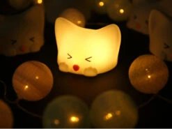 Niermann Nachtlicht CATTY CAT, Per USB Aufladbar, Dimmbar, 7 Lichtfarben, Mit Soundeffekt -Heimbeleuchtung Angebote nachtlicht catty cat per usb aufladbar dimmbar 7 l 3