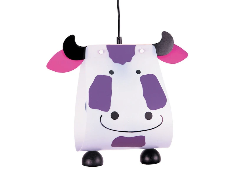Niermann Originelle Kinderzimmerleuchte Tierisch Leuchtende Hängelampe KUH 2 Niermann Originelle Kinderzimmerleuchte Tierisch Leuchtende Hängelampe KUH – Bild 2