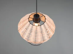 Reality Leuchten Pendelleuchte BORKA Mit Rattan Geflecht Natur Und Gitter Im Boho Stil Ø 30cm 17 Reality Leuchten Pendelleuchte BORKA Mit Rattan Geflecht Natur Und Gitter Im Boho Stil Ø 30cm -Heimbeleuchtung Angebote pendelleuchte borka mit rattan geflecht natur und 1 6