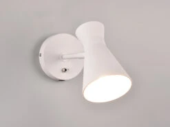 MeineWunschleuchte Retro LED Wandstrahler Mit Stecker Und Schalter Aus Metall Weiß, Höhe 16cm 10 MeineWunschleuchte Retro LED Wandstrahler Mit Stecker Und Schalter Aus Metall Weiß, Höhe 16cm -Heimbeleuchtung Angebote retro led wandstrahler mit stecker und schalter au 2