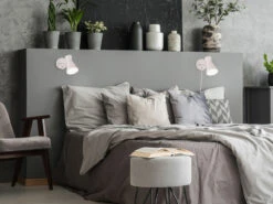 MeineWunschleuchte Retro LED Wandstrahler Mit Stecker Und Schalter Aus Metall Weiß, Höhe 16cm 12 MeineWunschleuchte Retro LED Wandstrahler Mit Stecker Und Schalter Aus Metall Weiß, Höhe 16cm -Heimbeleuchtung Angebote retro led wandstrahler mit stecker und schalter au 4