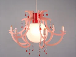 Niermann Romantische LED Kinderzimmerleuchte Als Kronleuchter Lüster Pendelleuchte -Heimbeleuchtung Angebote romantische led kinderzimmerleuchte als kronleucht 2