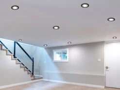 Trio Leuchten Runder LED Deckeneinbaustrahler 2er Set In Schwarz Matt Ø 8,2cm -Heimbeleuchtung Angebote runder led deckeneinbaustrahler 2er set in schwarz 4