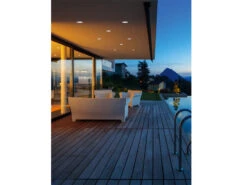 Trio Leuchten Runder LED Deckeneinbaustrahler ZAGROS Dimmbar In Silber Chrom, IP65 -Heimbeleuchtung Angebote runder led deckeneinbaustrahler zagros dimmbar in 1 3