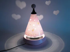 Niermann Tischleuchte Carrousel MARGERITEN, Projiziert Süße Herzen Ins Kinderzimmer -Heimbeleuchtung Angebote tischleuchte carrousel margeriten projiziert suess 2