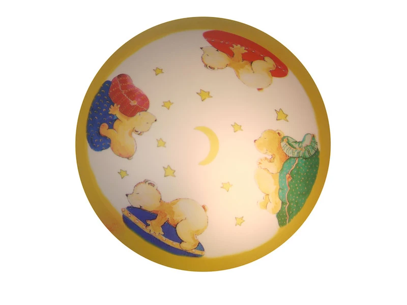 Niermann Tolle LED Deckenleuchte Ø 45cm Bär Berni Bringt Gute Laune Ins Kinderzimmer! 2 Niermann Tolle LED Deckenleuchte Ø 45cm Bär Berni Bringt Gute Laune Ins Kinderzimmer! – Bild 2
