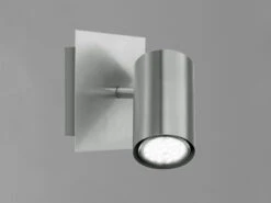 Trio Leuchten Wandleuchte MARLEY Aus Nickel Mattem Metall Mit Schwenkbarem Spot, GU10-Sockel -Heimbeleuchtung Angebote wandleuchte marley aus nickel mattem metall mit sc 2