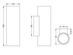 Trio Leuchten Wandleuchte MARLEY Up And Down Höhe 18 Cm Rostoptik -Heimbeleuchtung Angebote wandleuchte marley up and down hoehe 18 cm rostopt 5