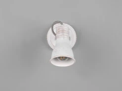 Trio Leuchten Wandstrahler STEAM 1 Flammig Mit Verstellbarem Metallschirm In Weiß, Ø 8cm -Heimbeleuchtung Angebote wandstrahler steam 1 flammig mit verstellbarem met 6