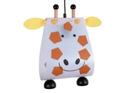 Niermann Witzige LED Kinderzimmerlampe Tierisch Leuchtende Pendelleuchte GIRAFFE
